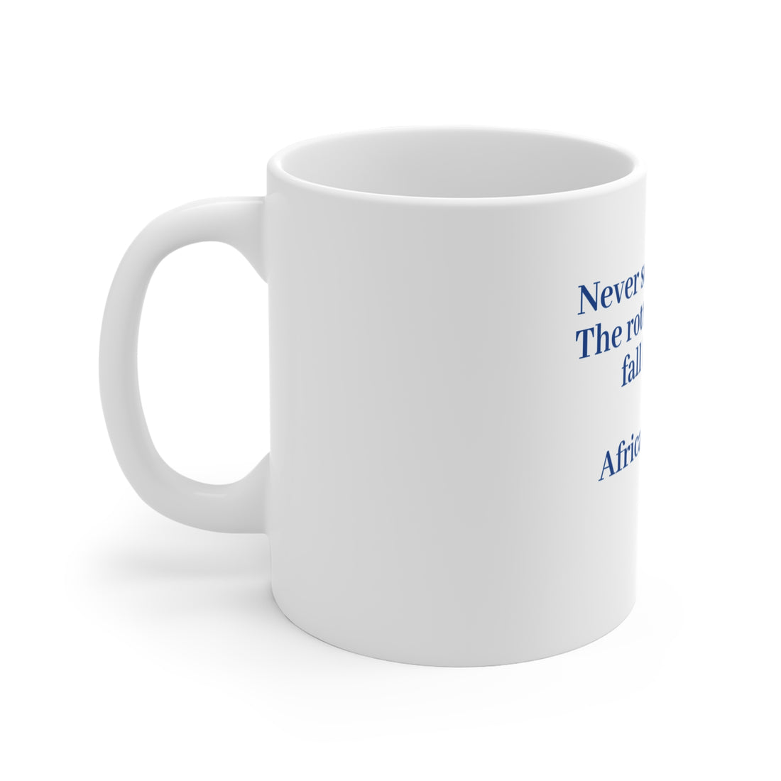 WisdoMug 11oz mug from the Superior Sanctuary Brand "Never seek revenge..." African Wisdom