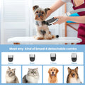 Professional Pet Grooming Vacuum with 12KPA Suction Power and Five Grooming Tools for Optimal Shedding Management