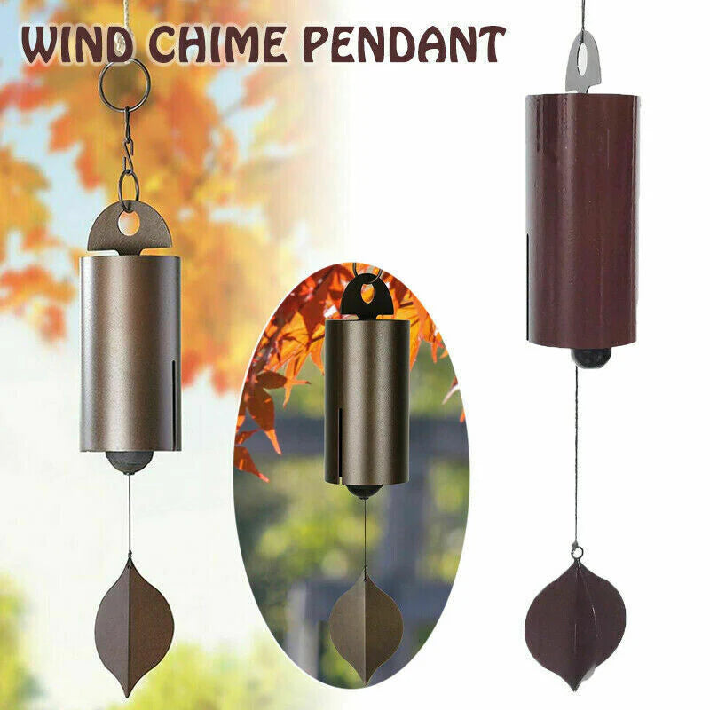 Large Deep Resonance Serenity Metal Bell Heroic Wind Chimes Outdoor Garden Decor