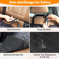 Premium Waterproof Dog Car Seat Cover with Mesh Window – Durable Anti-Scratch Non-Slip Hammock for Back Seats in Vehicles